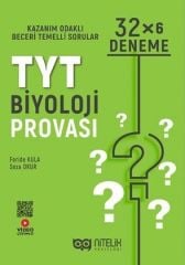 TYT Biyoloji Provası 32 x 6 Deneme Nitelik Yayınları