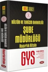 2021 GYS Kültür ve Turizm Bakanlığı Şube Müdürlüğü Hazırlık Kitabı Data Yayınları