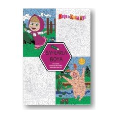 Sayılarla Boya - Maşa ile Koca Ayı Doğan Egmont Yayıncılık