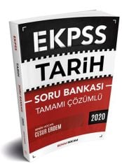 2020 EKPSS Tarih Tamamı Çözümlü Soru Bankası Benim Hocam Yayınları