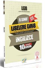 8. Sınıf Liselere Giriş Sınavı İngilizce Çözümlü 10 Deneme FDD Yayınları