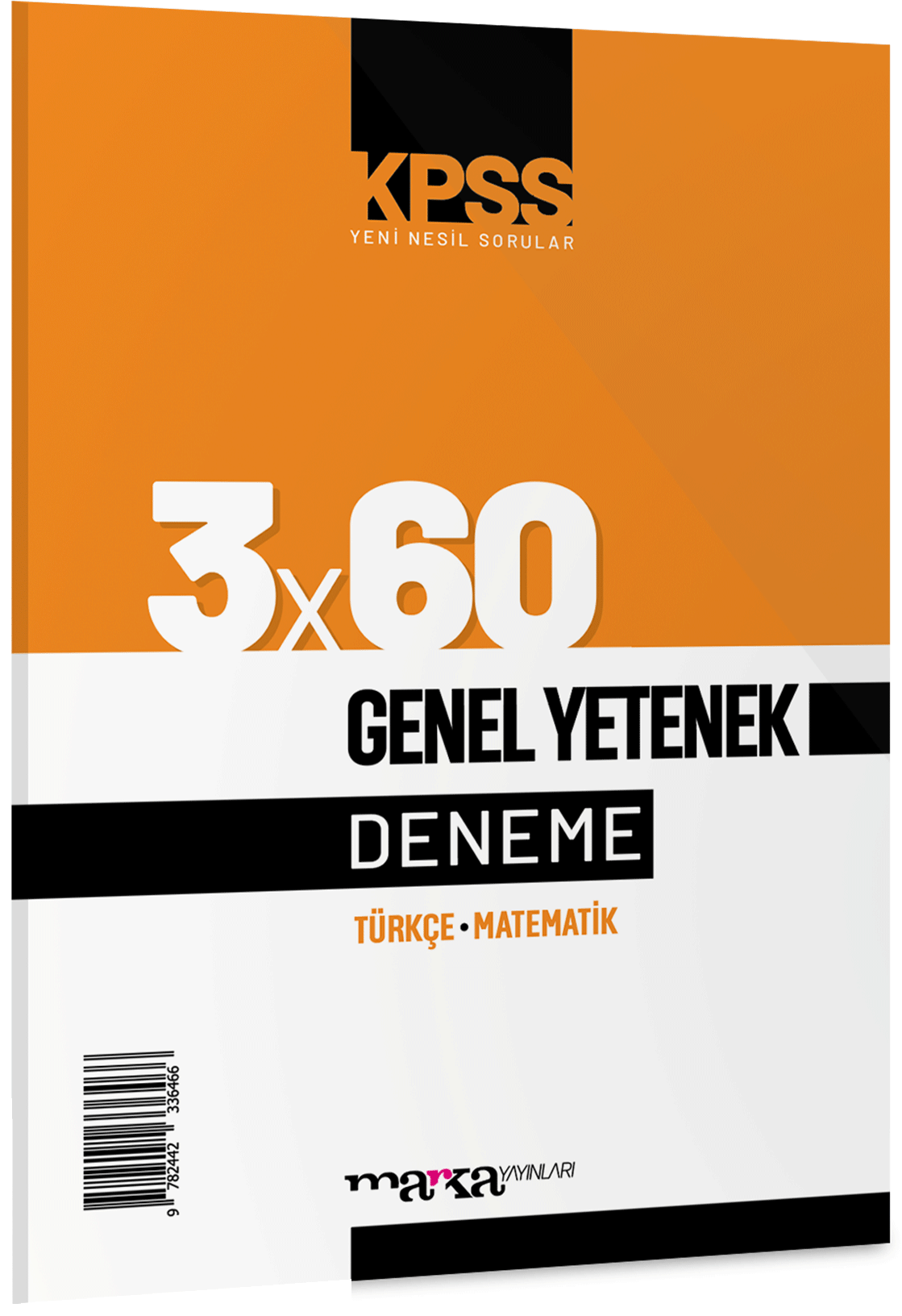 KPSS Genel Yetenek 3x60 Deneme Sınavı Marka Yayınları