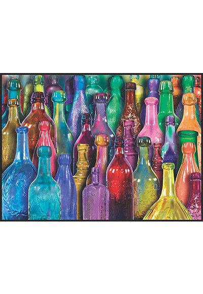 Anatolian Puzzle 1000 Parça Rengarenk Şişeler