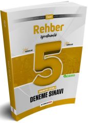 2021 ÖABT Rehber PDR Öğretmenliği 5 Deneme PDF Çözümlü Kozmik Oda Yayınları