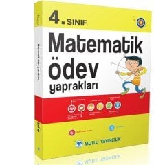 4 Sınıf Matematik Ödev Yaprakları Mutlu Yayınları