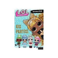 Lol Surprise! - Kış Partisi Boyama Kitabı Doğan Egmont Yayıncılık