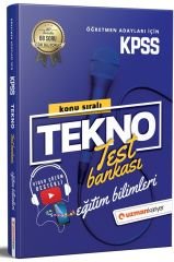 2021 KPSS Eğitim Bilimleri Tüm Dersler Tekno Konu Konu Test Bankası Uzman Kariyer
