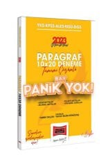 2023 KPSS-YKS-ALES-DGS-MSÜ Panik Yok Tamamı Çözümlü 10x20 Paragraf Deneme Yargı Yayınları
