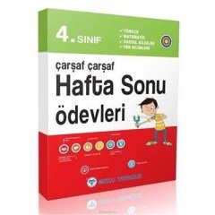 4 Sınıf Çarşaf Çarşaf Hafta Sonu Ödevleri Mutlu Yayıncılık
