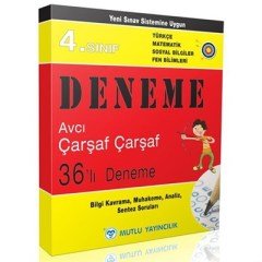 4 Sınıf Çarşaf Çarşaf 36'Lı Deneme Mutlu Yayınları
