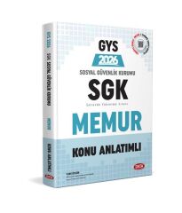 2026 SGK Memur Konu Anlatımlı Data Yayınları