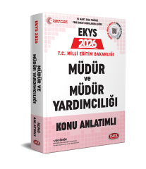 2026 MEB EKYS Müdür ve Müdür Yardımcılığı Konu Anlatımlı Data Yayınları