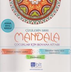 Çizgilerin Sırrı Mandala Çocuklar İçin Boyama Kitabı Bulut Eğitim