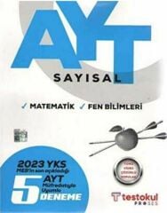 2023 AYT Sayısal 5 Deneme Özel Baskı Test Okul Yayınları