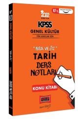 2022 KPSS Genel Kültür Kısa ve Öz Tarih Ders Notları Konu Kitabı Yargı Yayınları