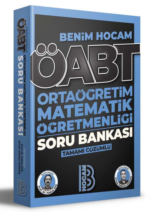 2023 ÖABT Ortaöğretim Matematik Öğretmenliği Tamamı Çözümlü Soru Bankası Benim Hocam