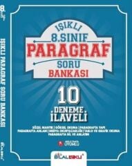 8. Sınıf Paragraf Işıklı Soru Bankası 10 Deneme İlaveli Bilal Işıklı Yayınları