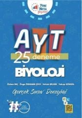 AYT Biyoloji 25 Deneme Yeni Nesil Yayınları
