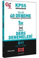 2022 KPSS Eğitim Bilimleri ÖYT PG SY ÖTMT Tamamı Çözümlü 20+20 40 Deneme Yargı Yayınları