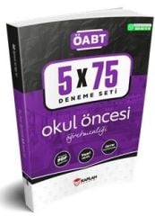 2021 ÖABT Okul Öncesi Öğretmenliği 5 x 75 Deneme Tamamı PDF Çözümlü Kaplan Akademi