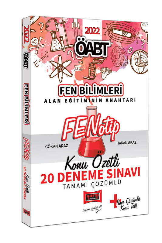 2022 ÖABT Fen Bilimleri Fenotip Tamamı Çözümlü Konu Özetli 20 Deneme Sınavı Yargı Yayınları
