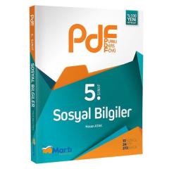 5.Sınıf Sosyal Bilgiler PDF Planlı Ders Föyü Martı Okul Yayınları
