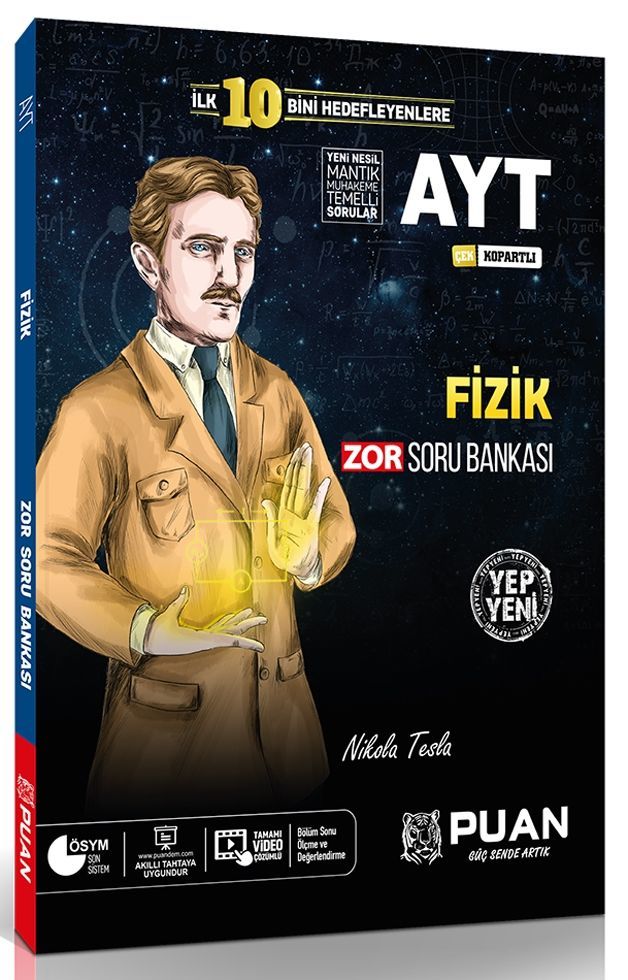 AYT Fizik Zor Soru Bankası Puan Yayınları