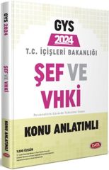 İçişleri Bakanlığı VHKİ ve Şefim e Özel GYS Hazırlık Kitabı Data Yayınları