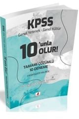2021 KPSS Genel Yetenek Genel Kültür 10 unla Olur 10 Deneme DB Yayıncılık