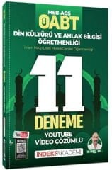 ÖABT MEB AGS Din Kültürü ve Ahlak Bilgisi 11 Deneme YOUTUBE Video Çözümlü İndeks Akademi