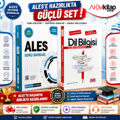 Pegem Yayınları 2027 ALES ve AKM Dil Bilgisi Soru Bankası Seti 2 Kitap
