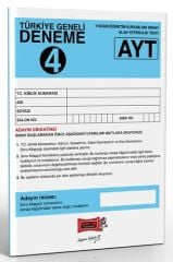 AYT Türkiye Geneli Deneme 4 Yargı Yayınları