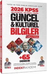 2026 KPSS Güncel ve Kültürel Bilgiler Çalışma Kitabı İndeks Akademi