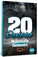 2021 KPSS Genel Yetenek Matematik Geometri Tamamı Çözümlü 20 Deneme Yediiklim Yayınları