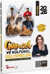 2026 KPSS Güncel ve Kültürel Gelişmeler Konu Anlatımı ve Soru Bankası Hoca Kafası
