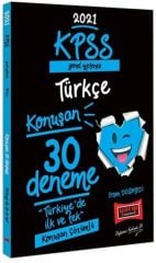 2021 KPSS Genel Yetenek Türkçe Konuşan 30 Deneme Yargı Yayınları