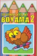 Sevimli Kolay Boyama 2 Parıltı Yayınları