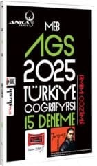 2025 MEB AGS Anka Serisi Türkiye Coğrafyası Tamamı Çözümlü 15 Deneme Yargı Yayınları