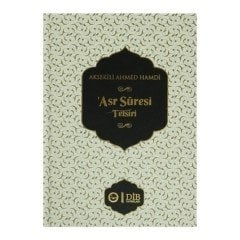 'Asr Suresi Tefsiri Diyanet İşleri Başkanlığı