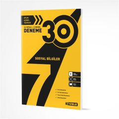 7.Sınıf 30 lu Sosyal Bilgiler Deneme Hız Yayınları