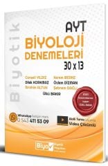 AYT Biyoloji 30 x 13 Özel Denemeleri Biyotik Yayınları