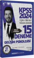 2024 KPSS Eğitim Bilimleri Gelişim Psikolojisi 15 Deneme Çözümlü İndeks Akademi
