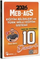 2026 MEB AGS Eğitim Bilimleri ve Türk Milli Eğitim Sistemi 10 Deneme Hoca Kafası