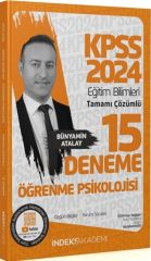 2024 KPSS Eğitim Bilimleri Öğrenme Psikolojisi 15 Deneme Çözümlü İndeks Akademi
