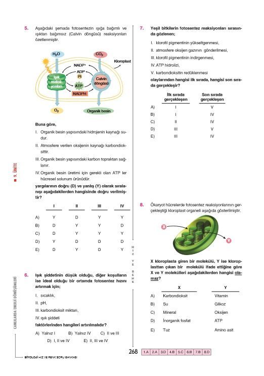 TYT AYT Biyoloji Soru Bankası Hız ve Renk Yayınları