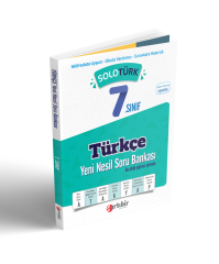7. Sınıf Türkçe Solotürk Soru Bankası Artıbir Yayınları