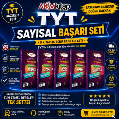 Karekök Yayınları 11. Sınıf TYT Hazırlık Sayısal Seti 5 Kitap