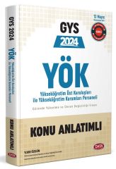 YÖK Üst Kuruluşları ile YÖK Personeli GYS Hazırlık Kitabı Data Yayınları