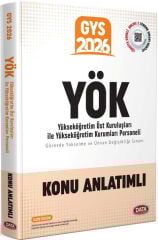 YÖK Üst Kuruluşları ile YÖK Personeli GYS Hazırlık Kitabı Data Yayınları