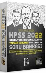 2022 KPSS Genel Yetenek Genel Kültür Tamamı Çözümlü Tüm Dersler Soru Bankası Benim Hocam Yayınları